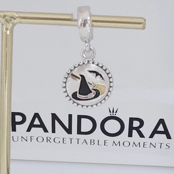 Pandora Magic Wand Wizard Hat Exclusive Dangle Charm S925 Silver with box - Picture 1 of 7